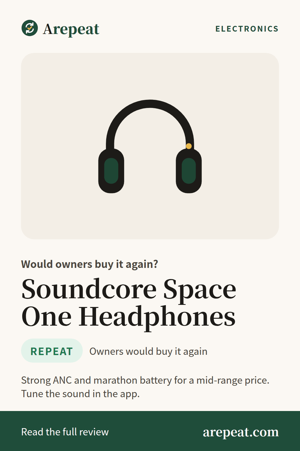 Soundcore Space One Headphones review: would owners buy it again?