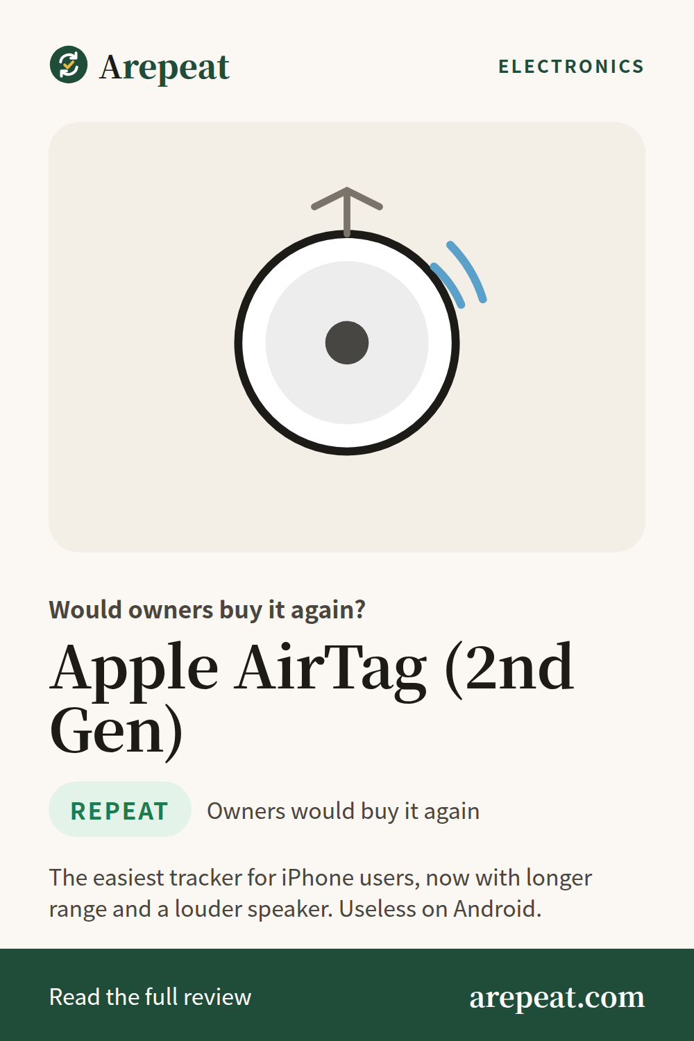 Apple AirTag (2nd Gen) review: would owners buy it again?
