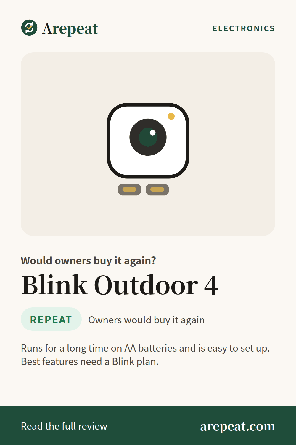 Blink Outdoor 4 review: would owners buy it again?