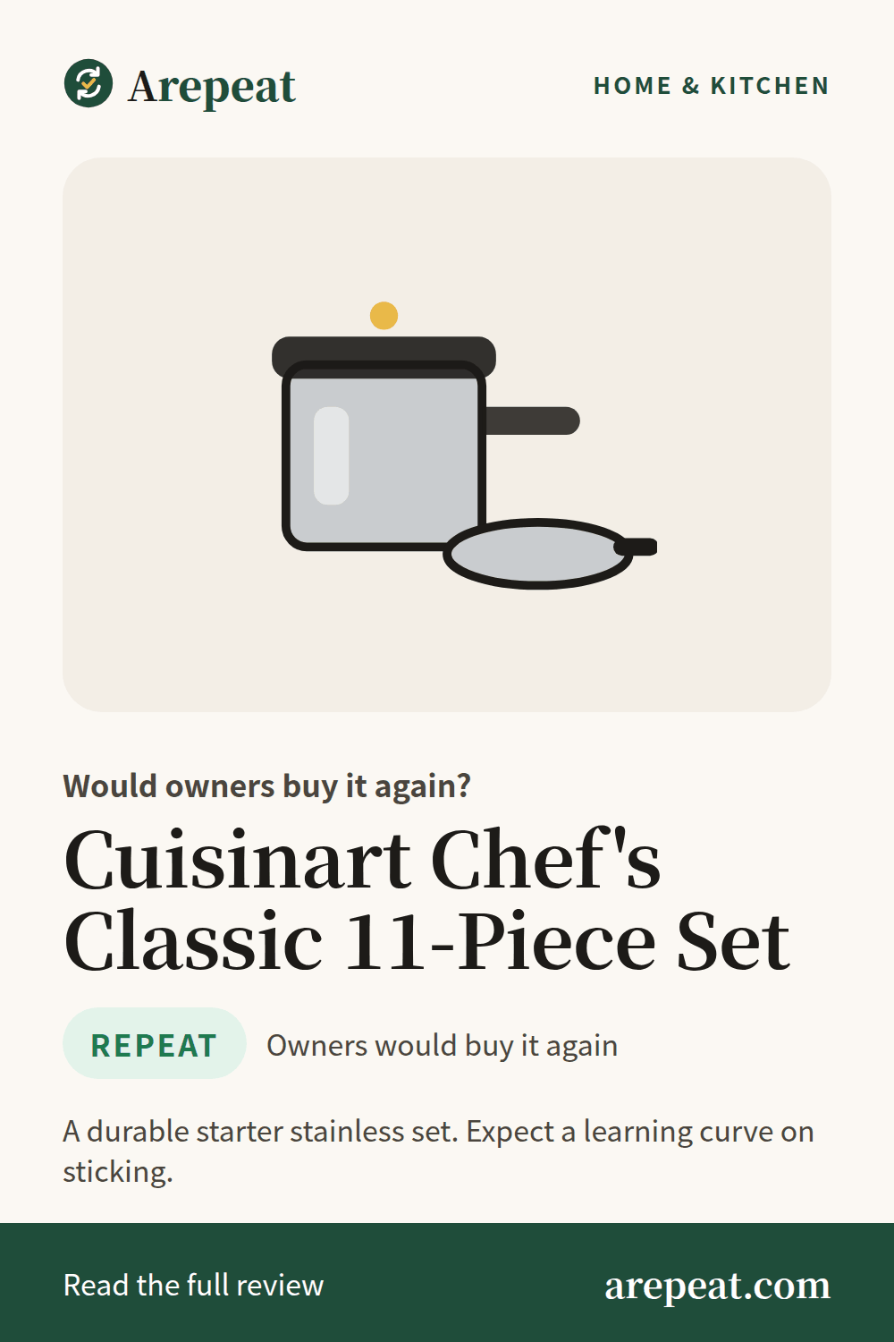 Cuisinart Chef's Classic 11-Piece Set review: would owners buy it again?