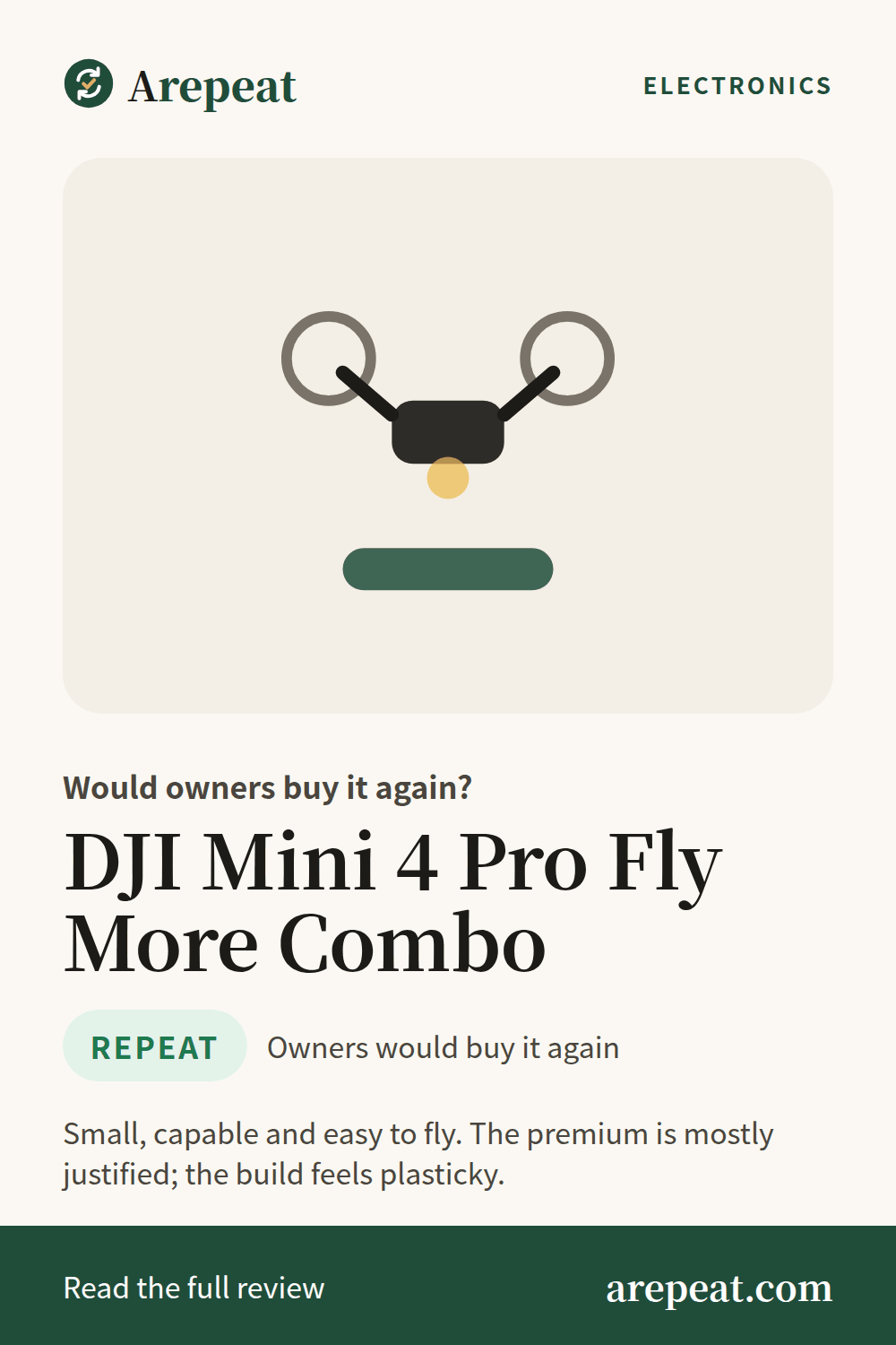 DJI Mini 4 Pro Fly More Combo review: would owners buy it again?