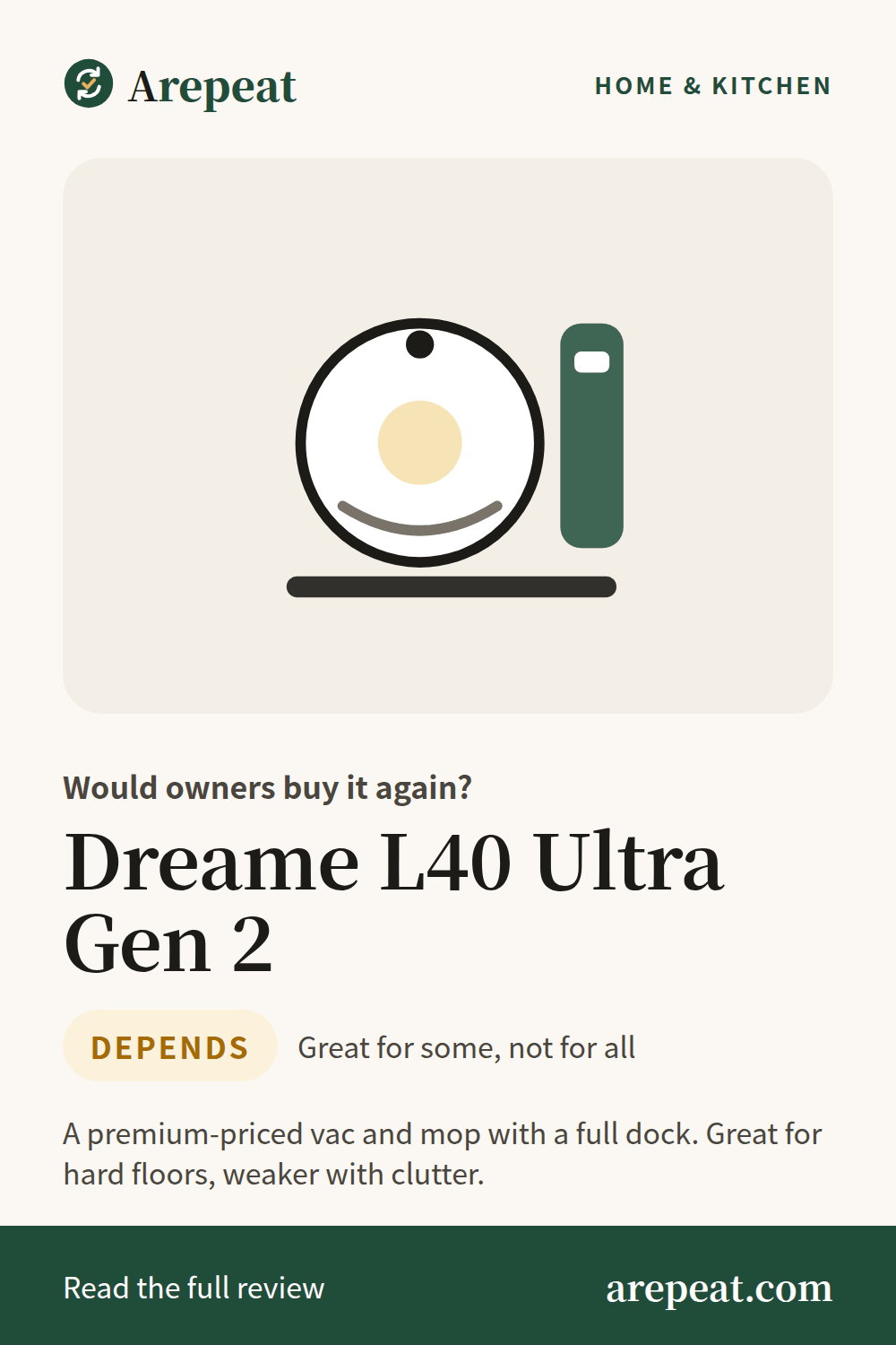 Dreame L40 Ultra Gen 2 review: would owners buy it again?