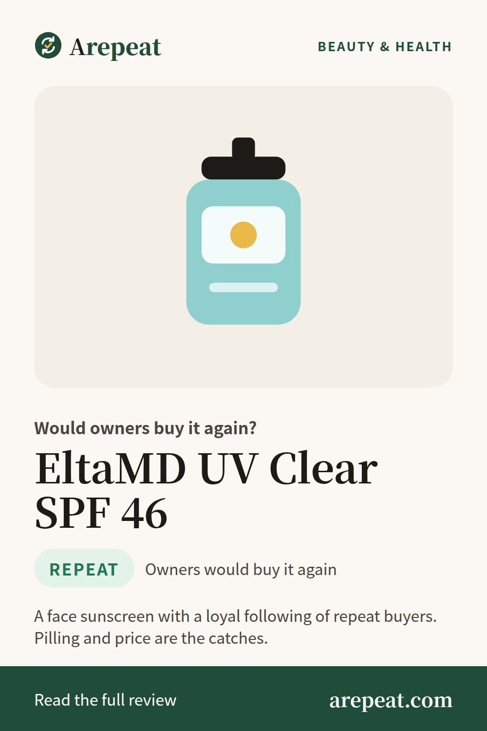 EltaMD UV Clear SPF 46 review: would owners buy it again?