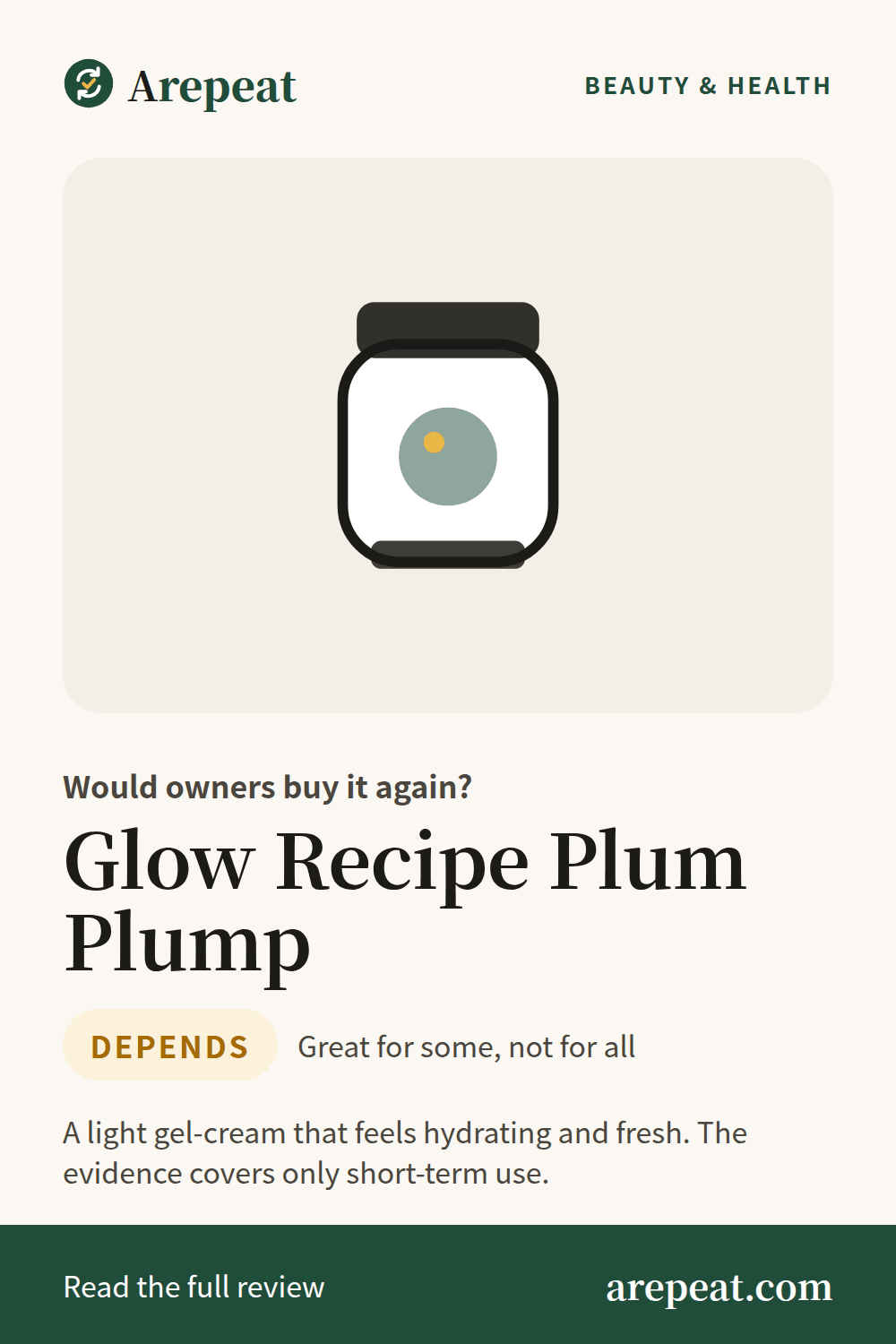 Glow Recipe Plum Plump review: would owners buy it again?
