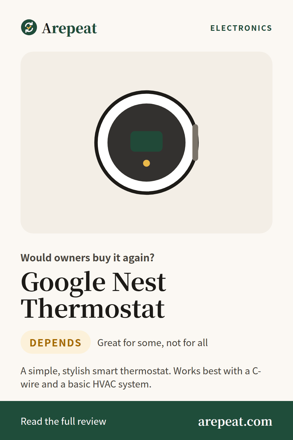 Google Nest Thermostat review: would owners buy it again?