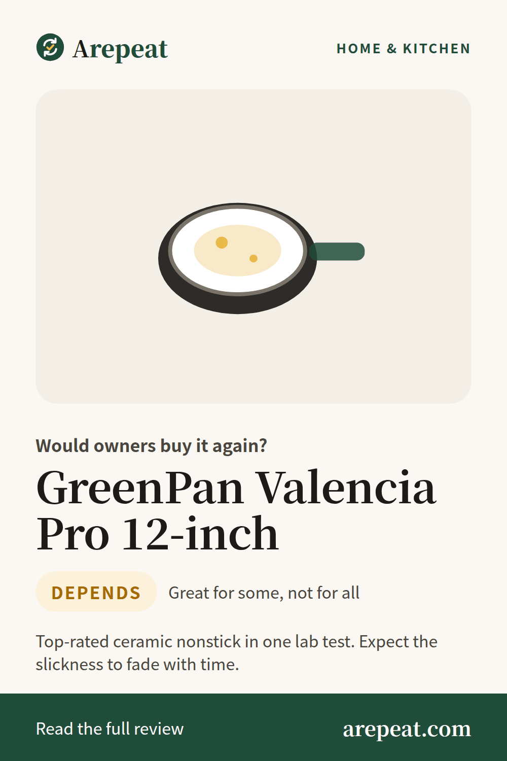 GreenPan Valencia Pro 12-inch review: would owners buy it again?