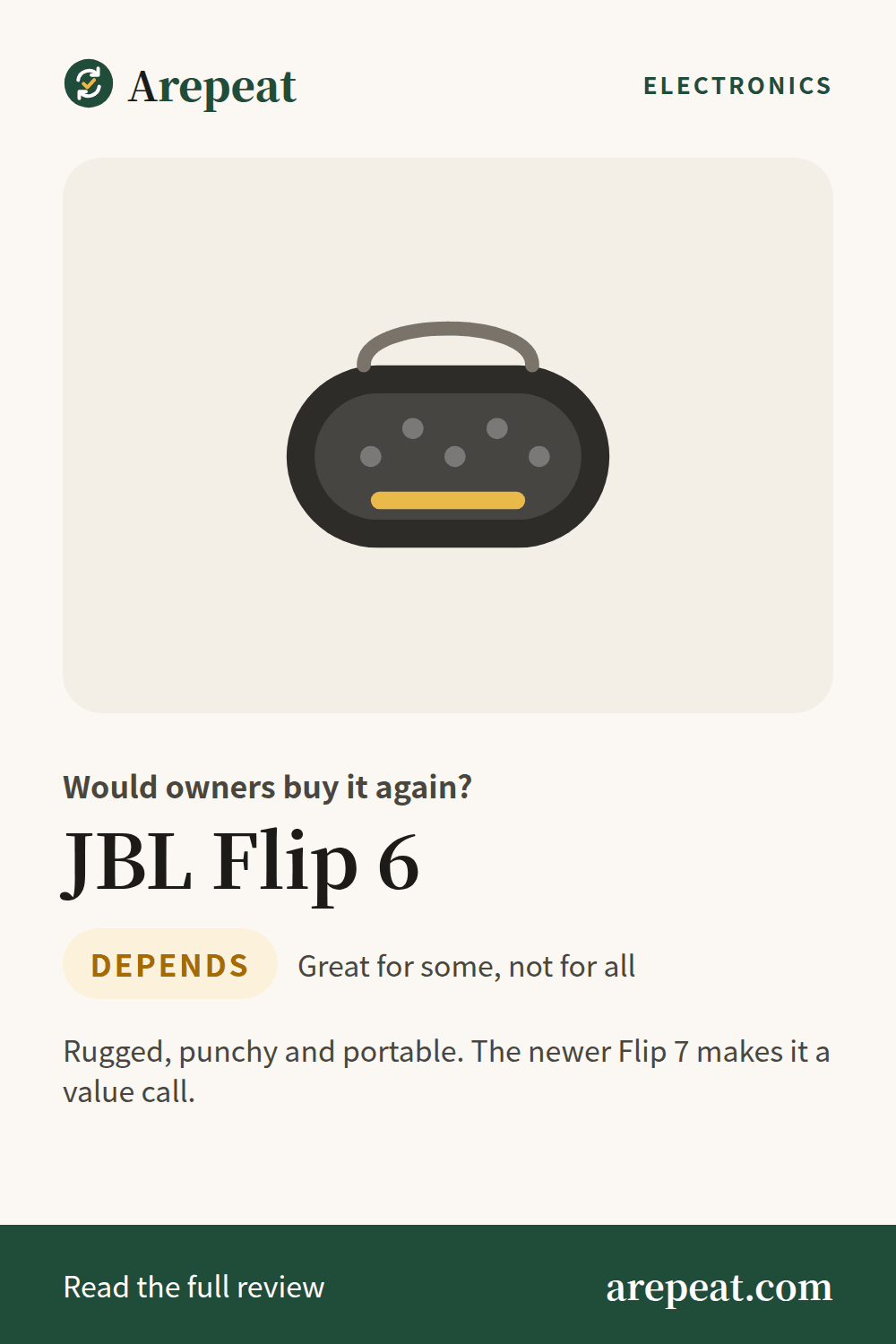 JBL Flip 6 review: would owners buy it again?