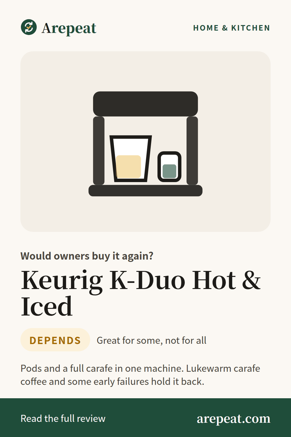 Keurig K-Duo Hot & Iced review: would owners buy it again?