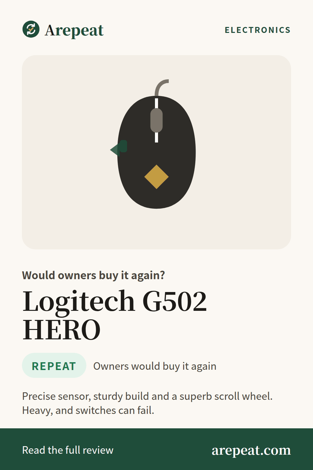 Logitech G502 HERO review: would owners buy it again?