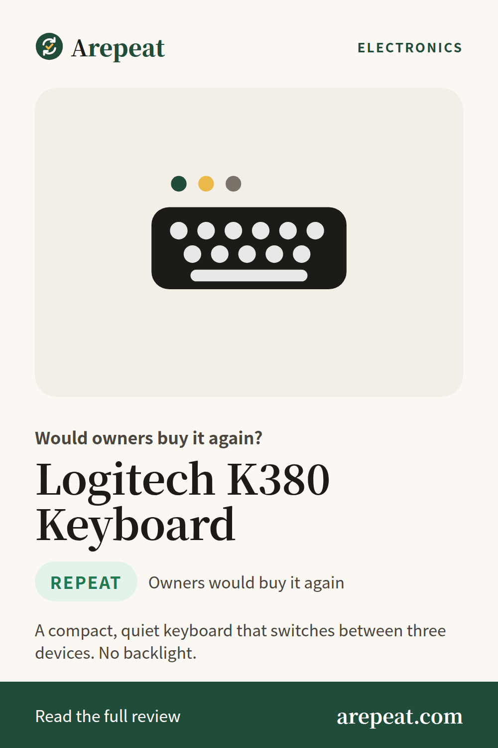 Logitech K380 Keyboard review: would owners buy it again?