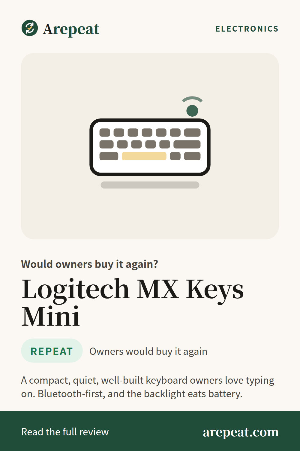 Logitech MX Keys Mini review: would owners buy it again?