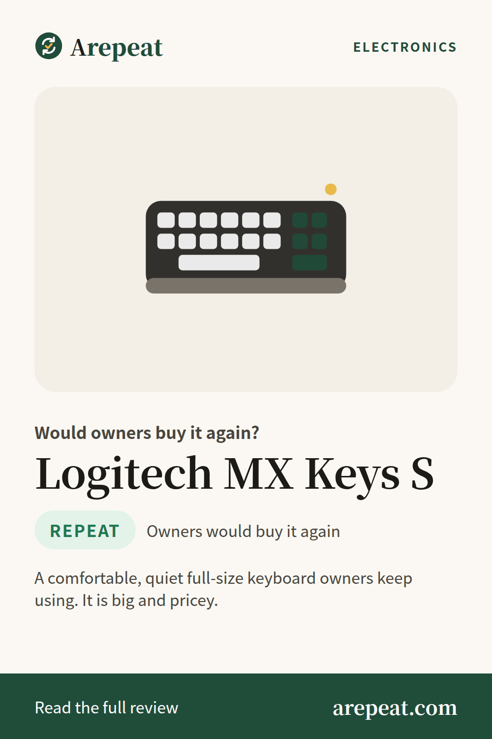 Logitech MX Keys S review: would owners buy it again?