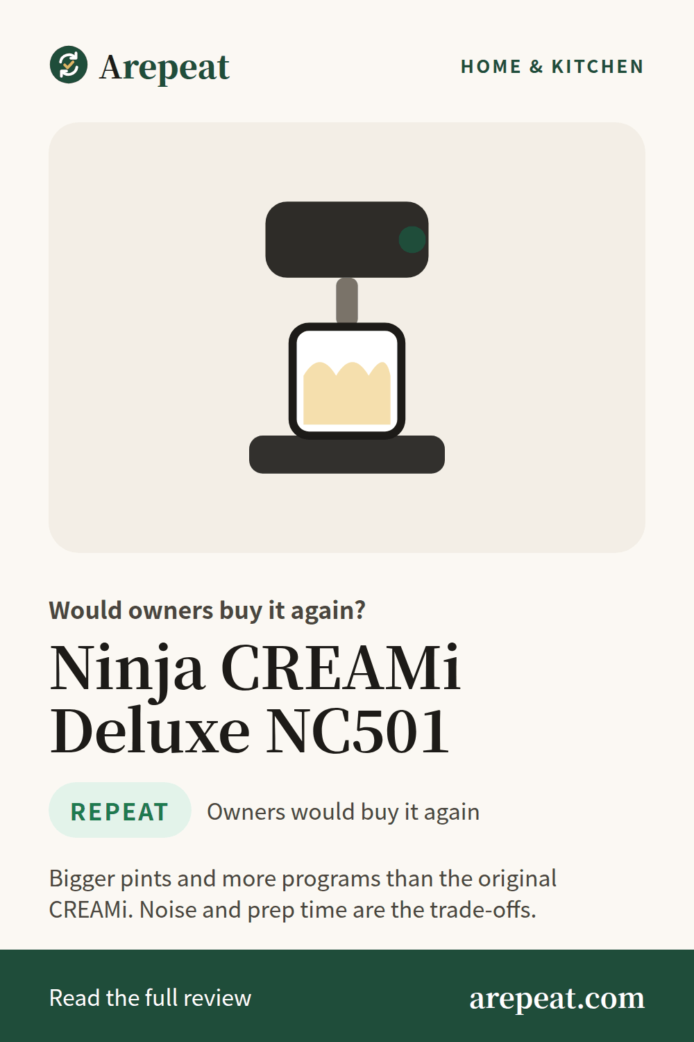 Ninja CREAMi Deluxe NC501 review: would owners buy it again?