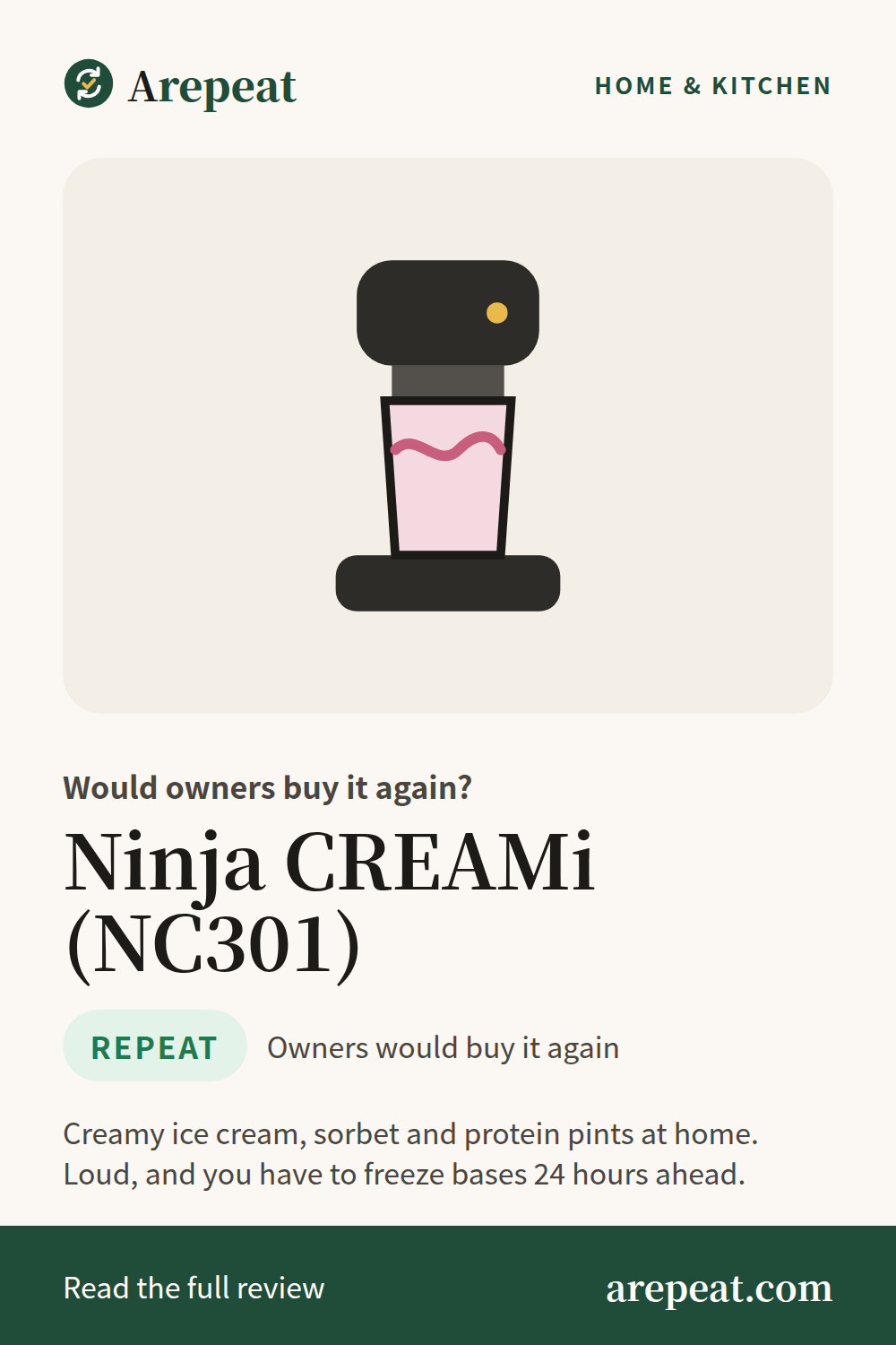 Ninja CREAMi (NC301) review: would owners buy it again?