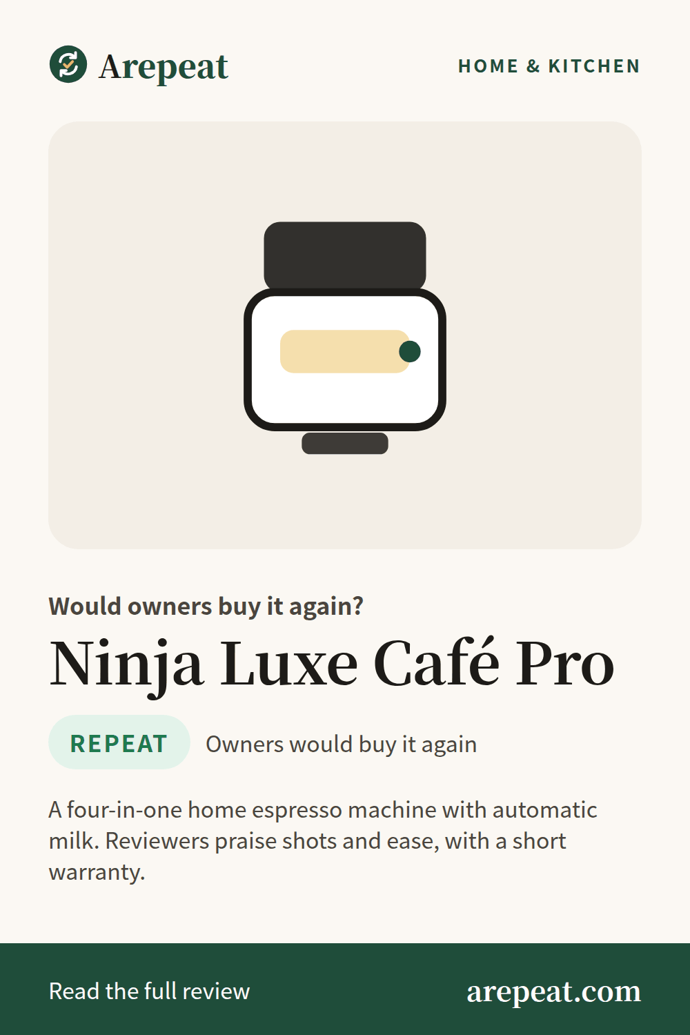 Ninja Luxe Café Pro review: would owners buy it again?