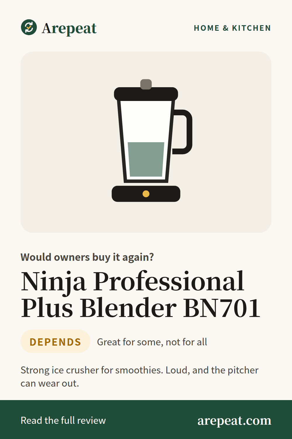 Ninja Professional Plus Blender BN701 review: would owners buy it again?