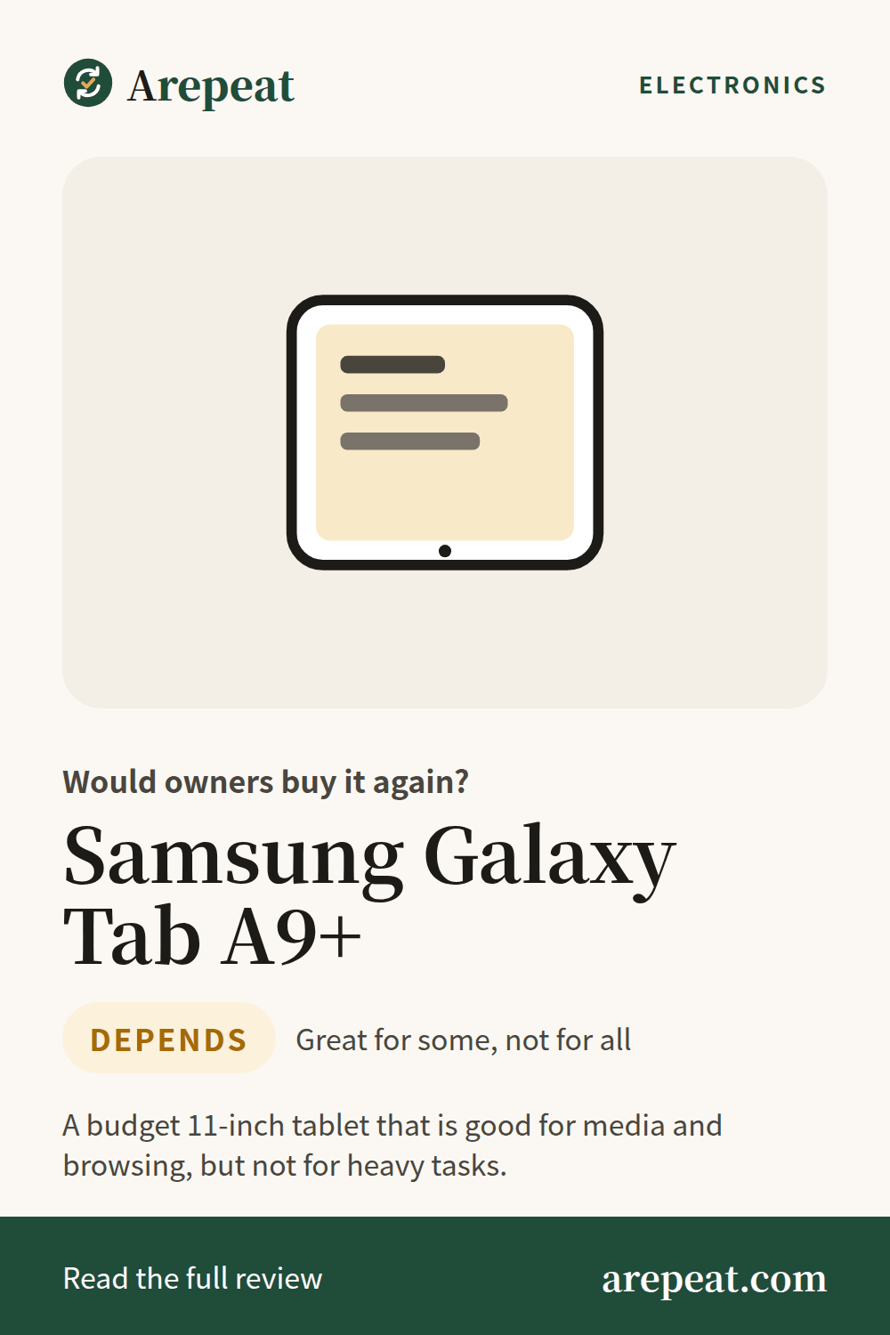 Samsung Galaxy Tab A9+ review: would owners buy it again?