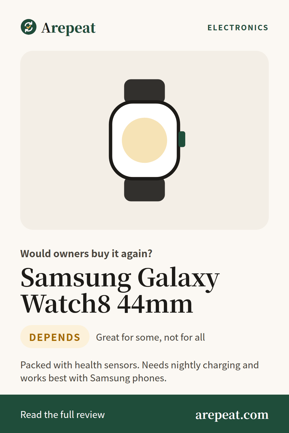 Samsung Galaxy Watch8 44mm review: would owners buy it again?