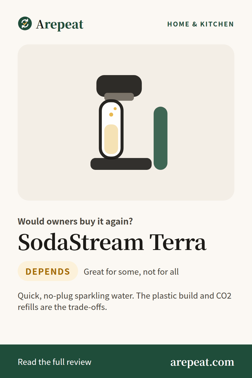 SodaStream Terra review: would owners buy it again?