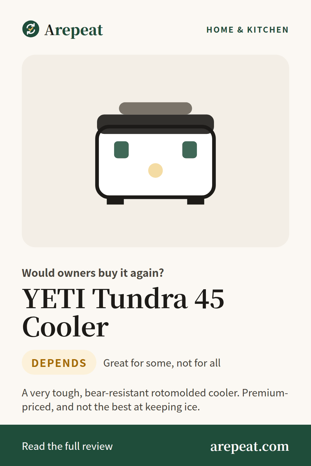 YETI Tundra 45 Cooler review: would owners buy it again?