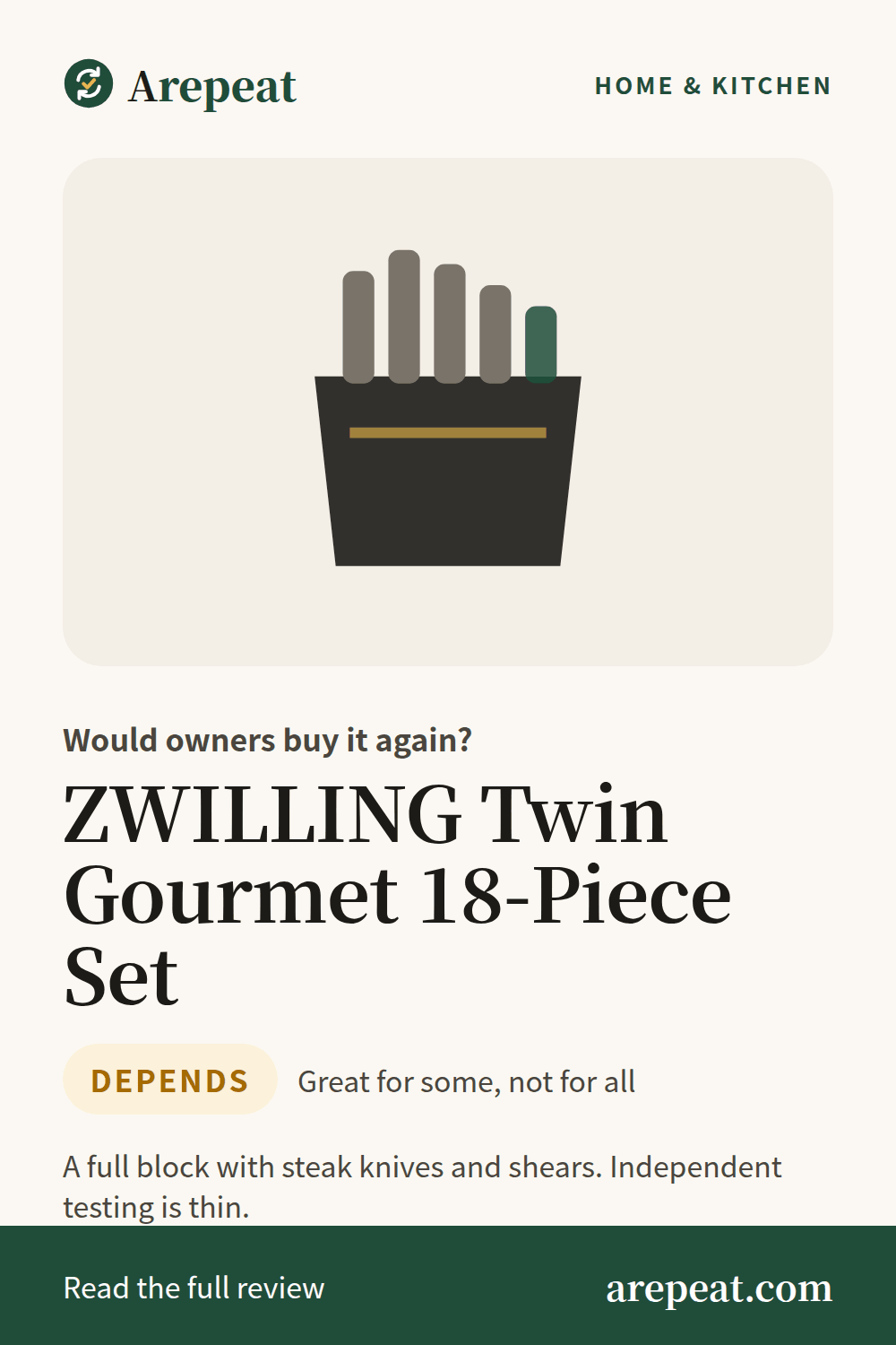 ZWILLING Twin Gourmet 18-Piece Set review: would owners buy it again?